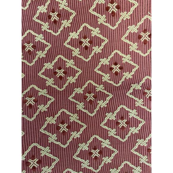 3 Brunschwig Fils Kravet Stripes Coordinate Burnt Orange Brocade Fabric Samples - Picture 5 of 8